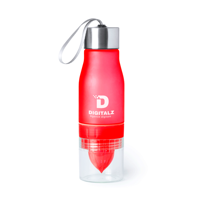 Bottiglia d'acqua in Tritan senza BPA con Spremiagrumi 700ml - Genzone