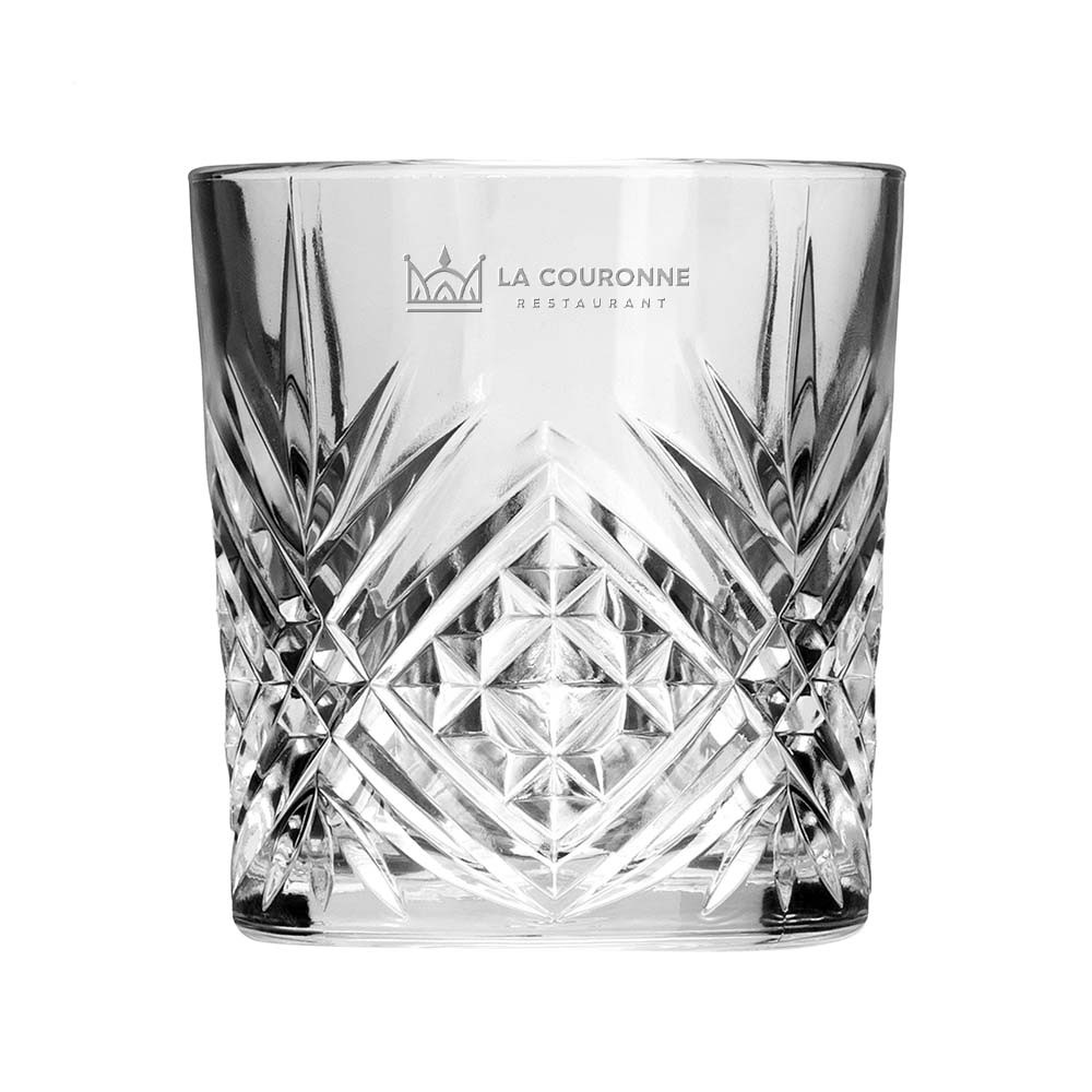 Bicchiere di Whisky Troyes 300 ml - Albosaggia stampato con logo