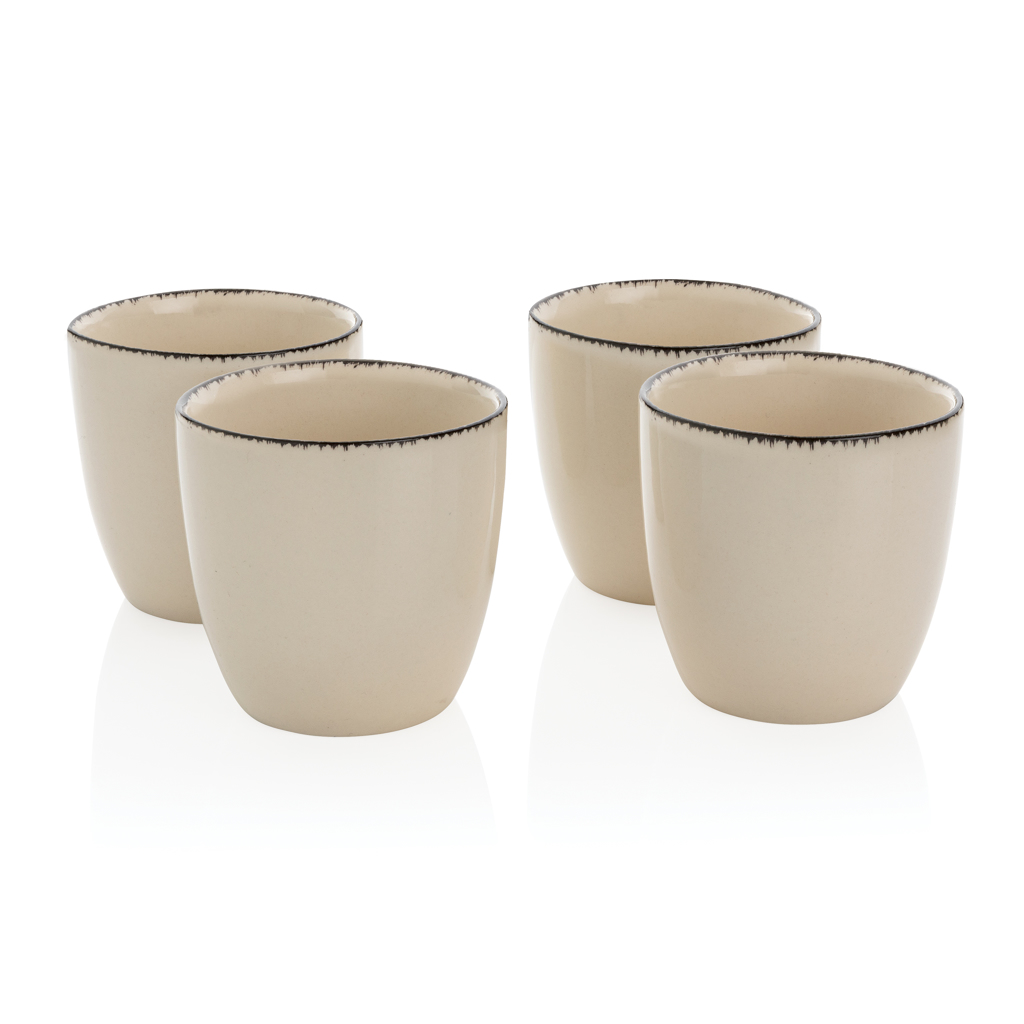 Set da 4 pezzi di stoviglie in ceramica Ukiyo - Corteno Golgi