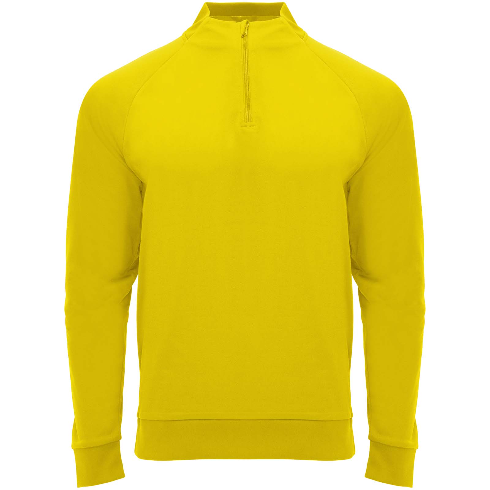 Felpa unisex a maniche lunghe con mezza zip - Solza