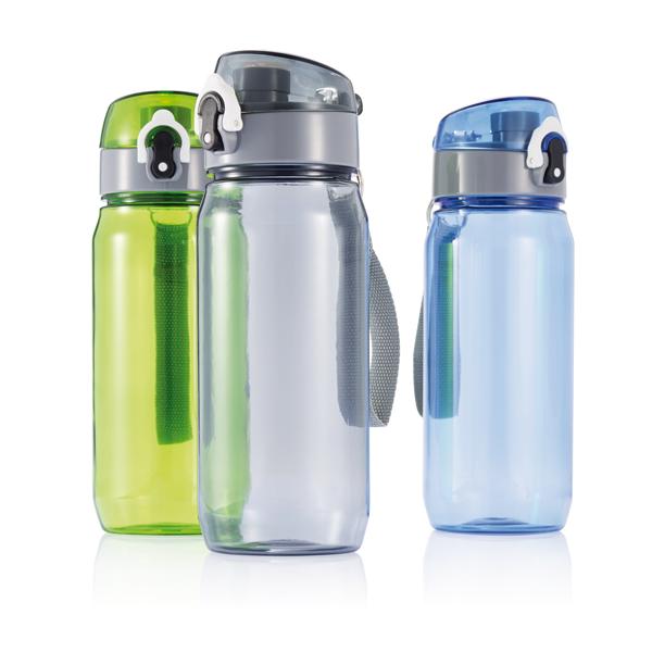Bottiglia in Tritan con chiusura di sicurezza a pressione 600ml - Bagnone      