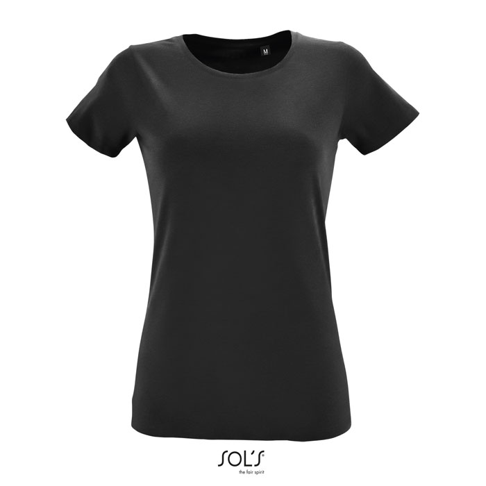 T-Shirt aderente con collo rotondo per donna SOL'S Regent Fit - Azzano Mella