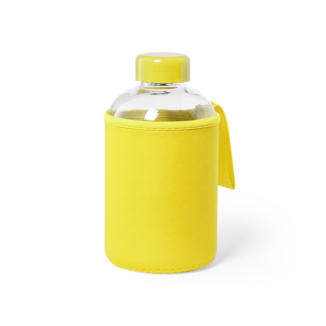 Bottiglia di Vetro con Custodia Morbida 600ml - Villa Collemandina