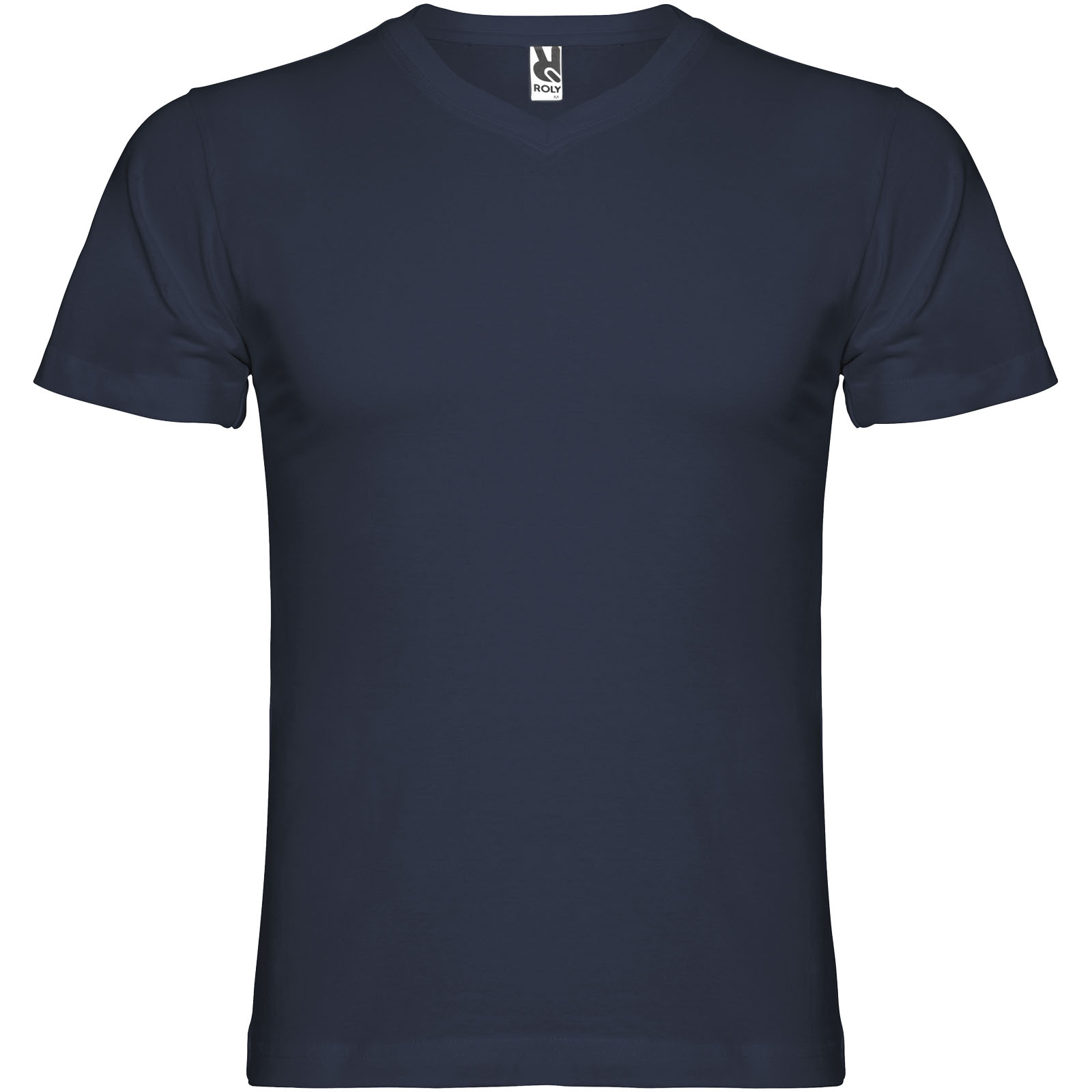 T-shirt con scollo a V da uomo a maniche corte - Castelvisconti