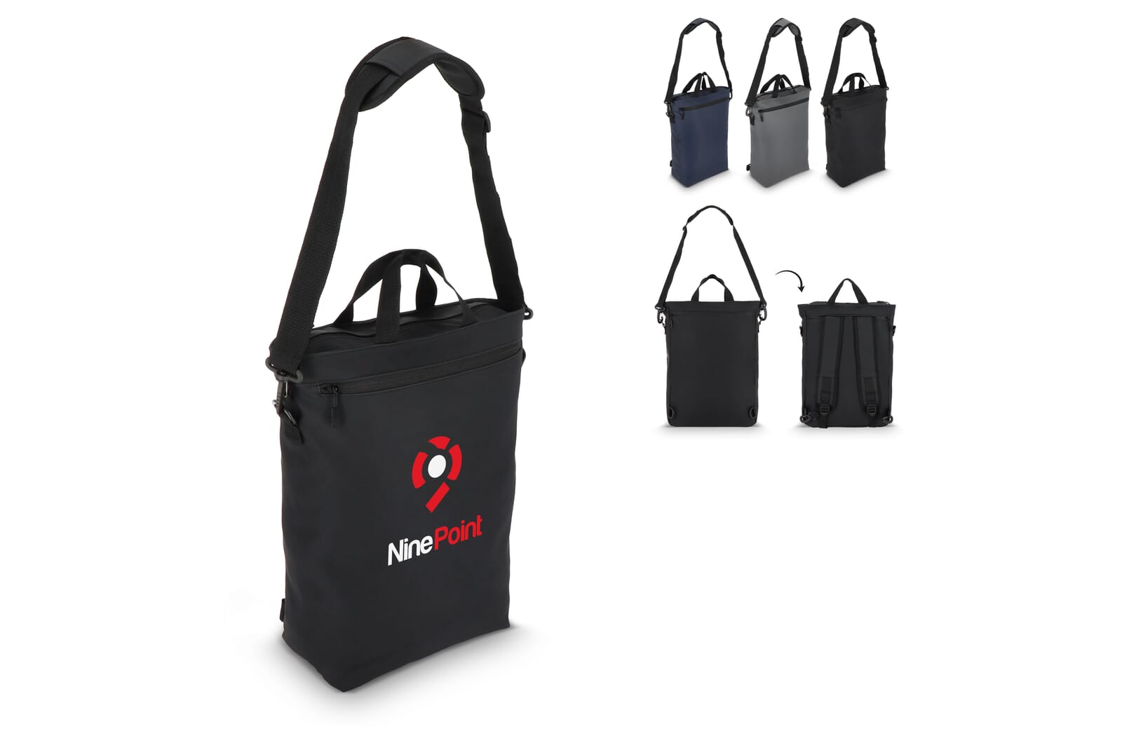 Zaino Convertibile TechnoFlex - San Paolo stampato con logo