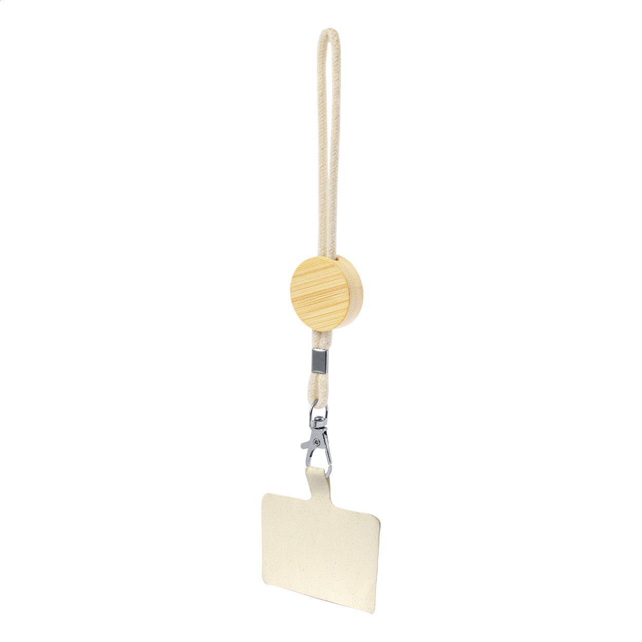 Laccio da polso porta cellulare Cohol Wrist in cotone con logo stampato con logo