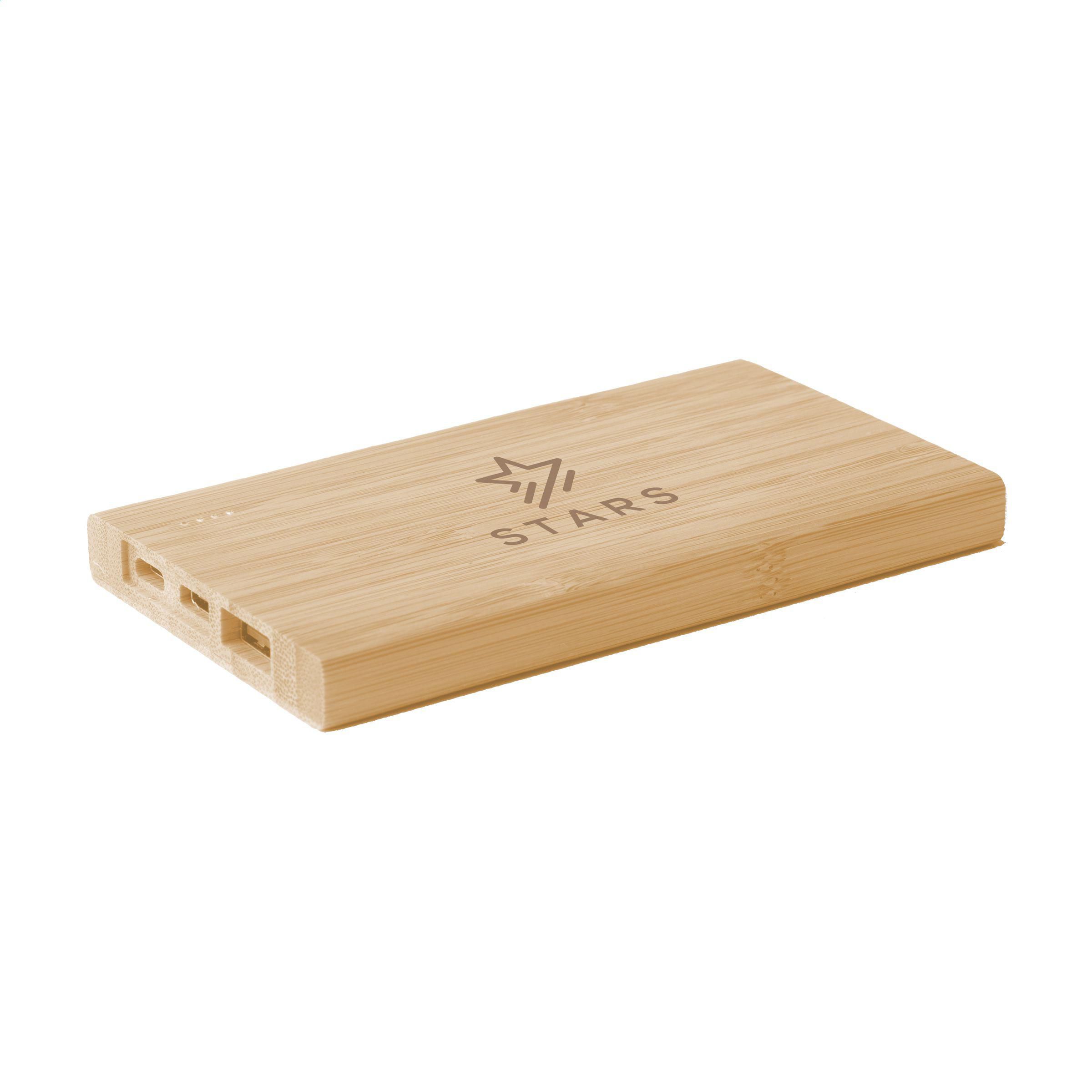Powerbank ECOBamboo da 4.000 mAh
