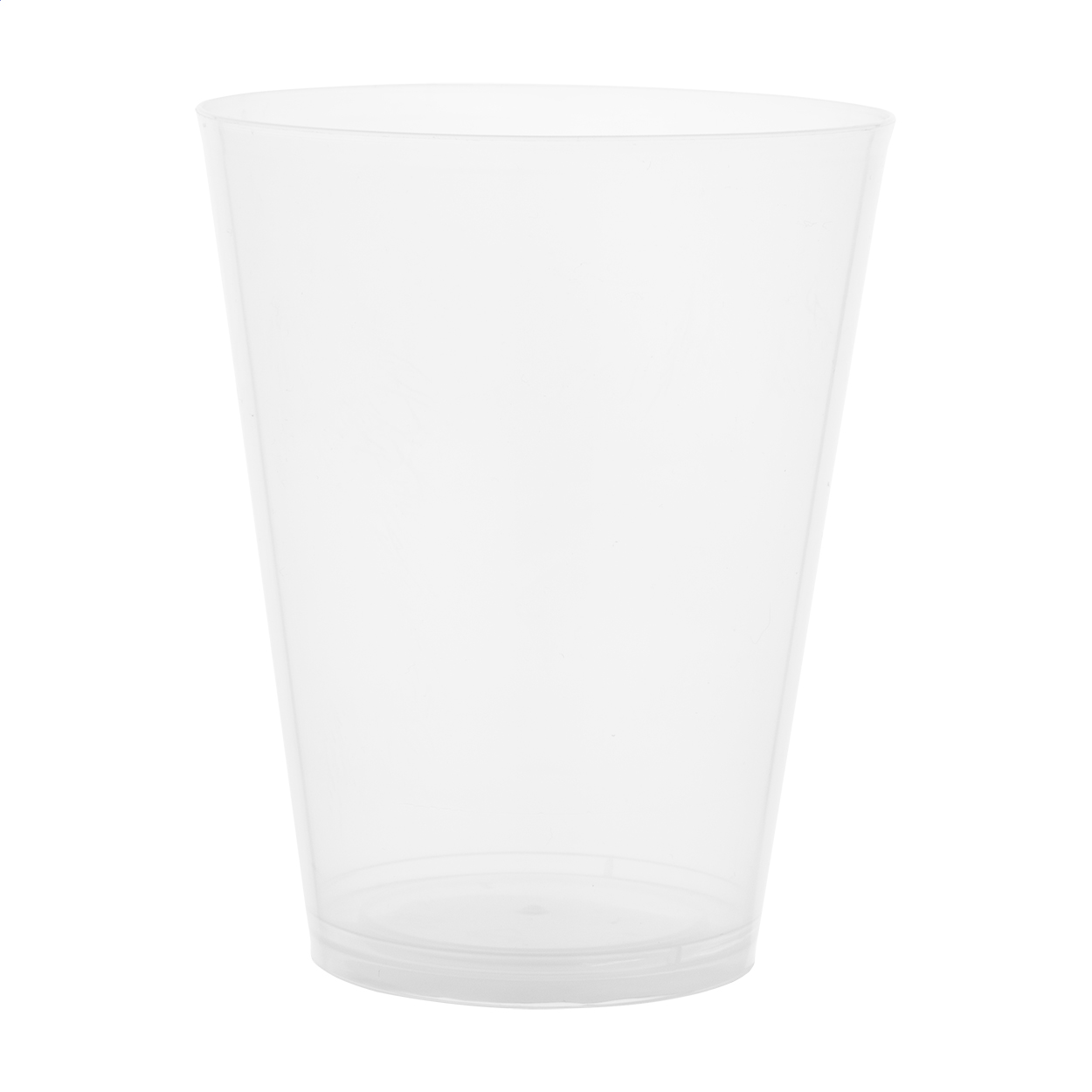 Bicchiere riutilizzabile Eventus in PP trasparente da 500 ml con logo stampato con logo