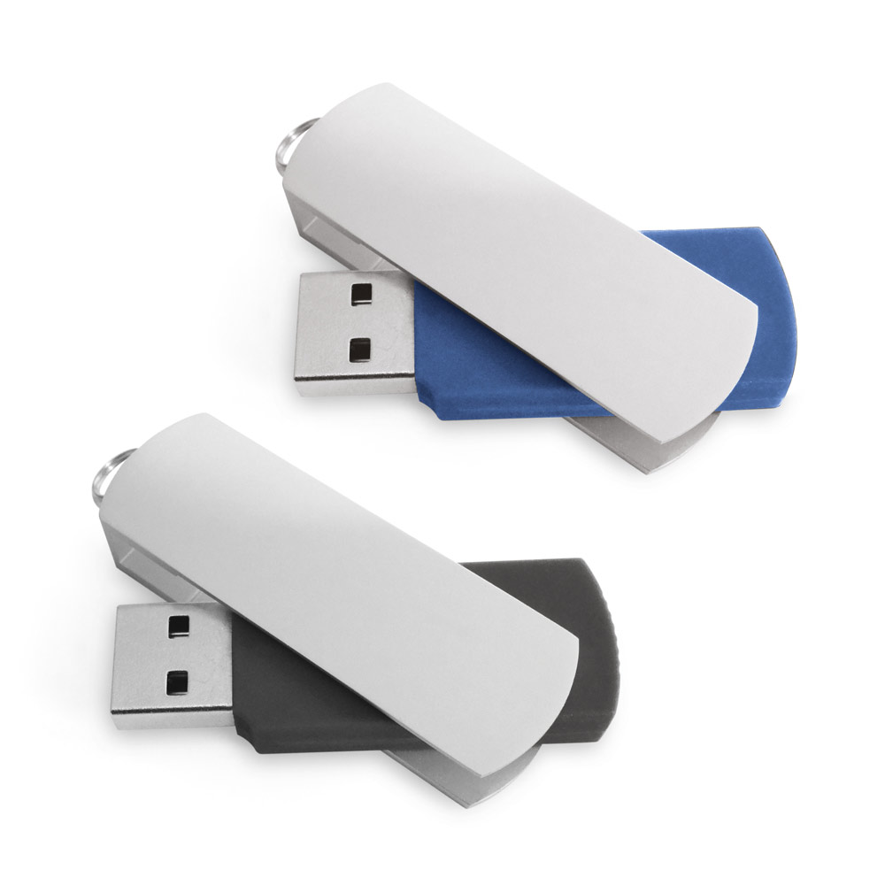 Chiavetta USB con clip in metallo da 8GB - Roccafiorita