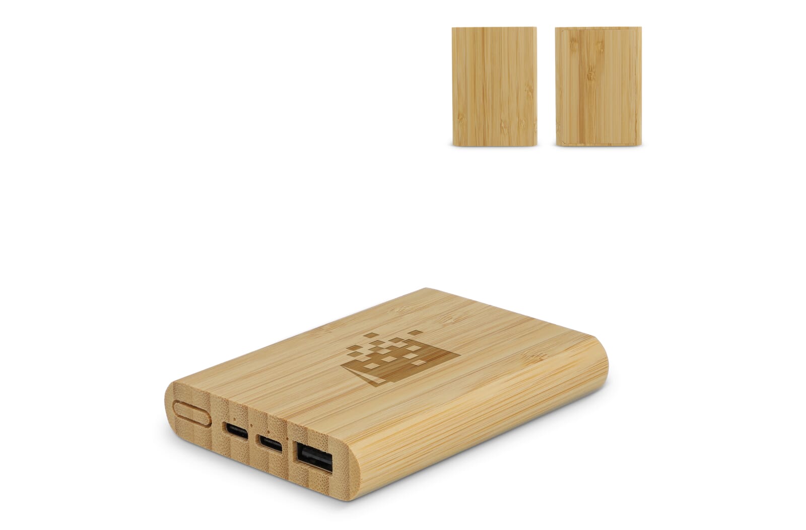 Caricabatterie Portatile in Bambù 5000 mAh - Verretto