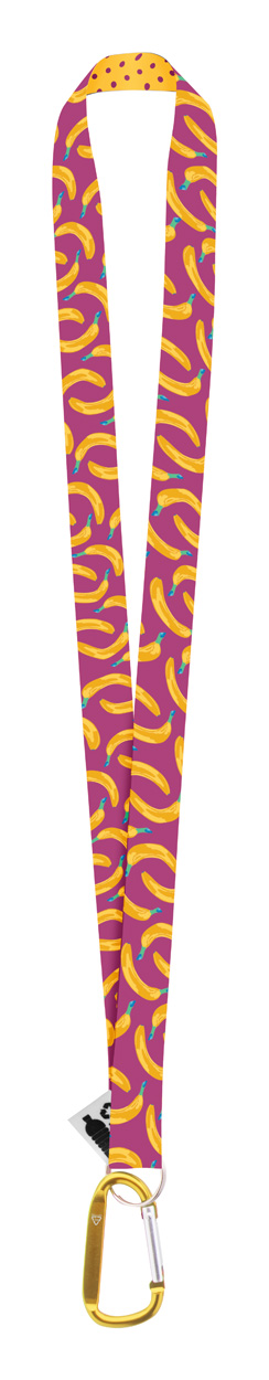 Cordino Eco XL personalizzabile in RPET - Mazzano