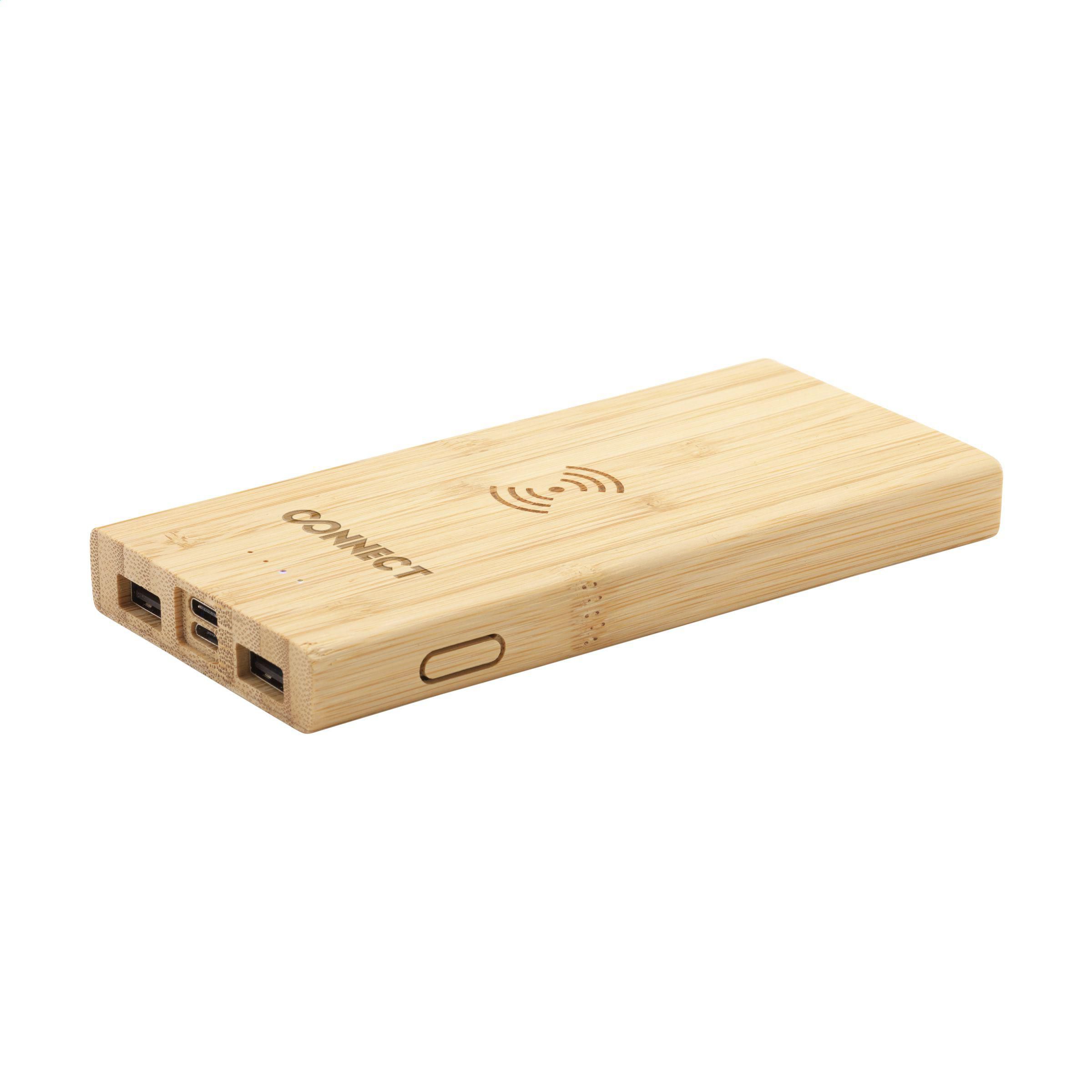 Bamboo 8000 Powerbank caricabatterie wireless