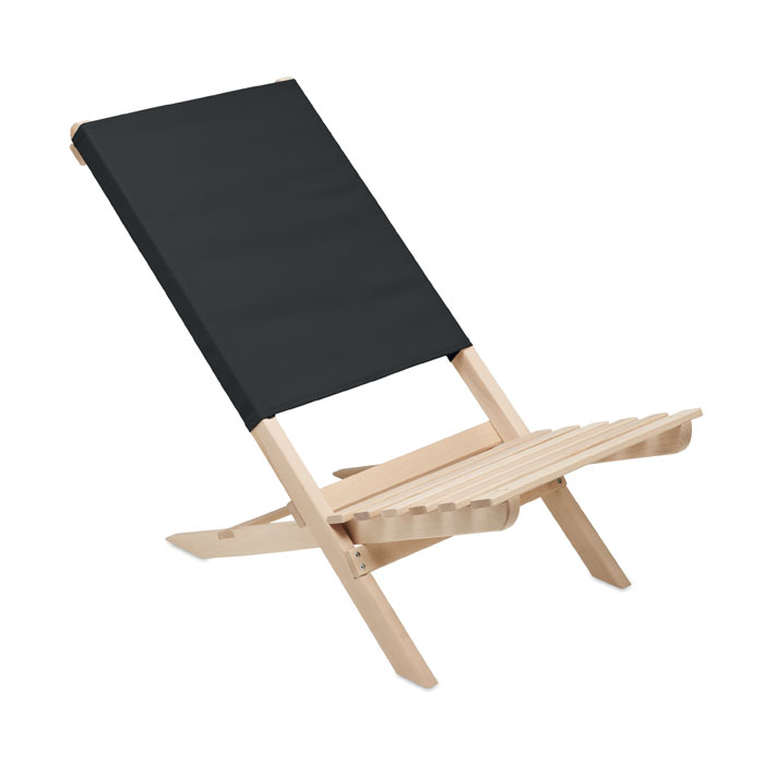 sedia da spiaggia in legno pieghevole - Montegemoli