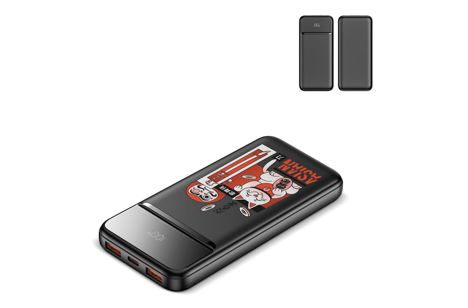 Nolu Powerbank con display LED 10000 mAh