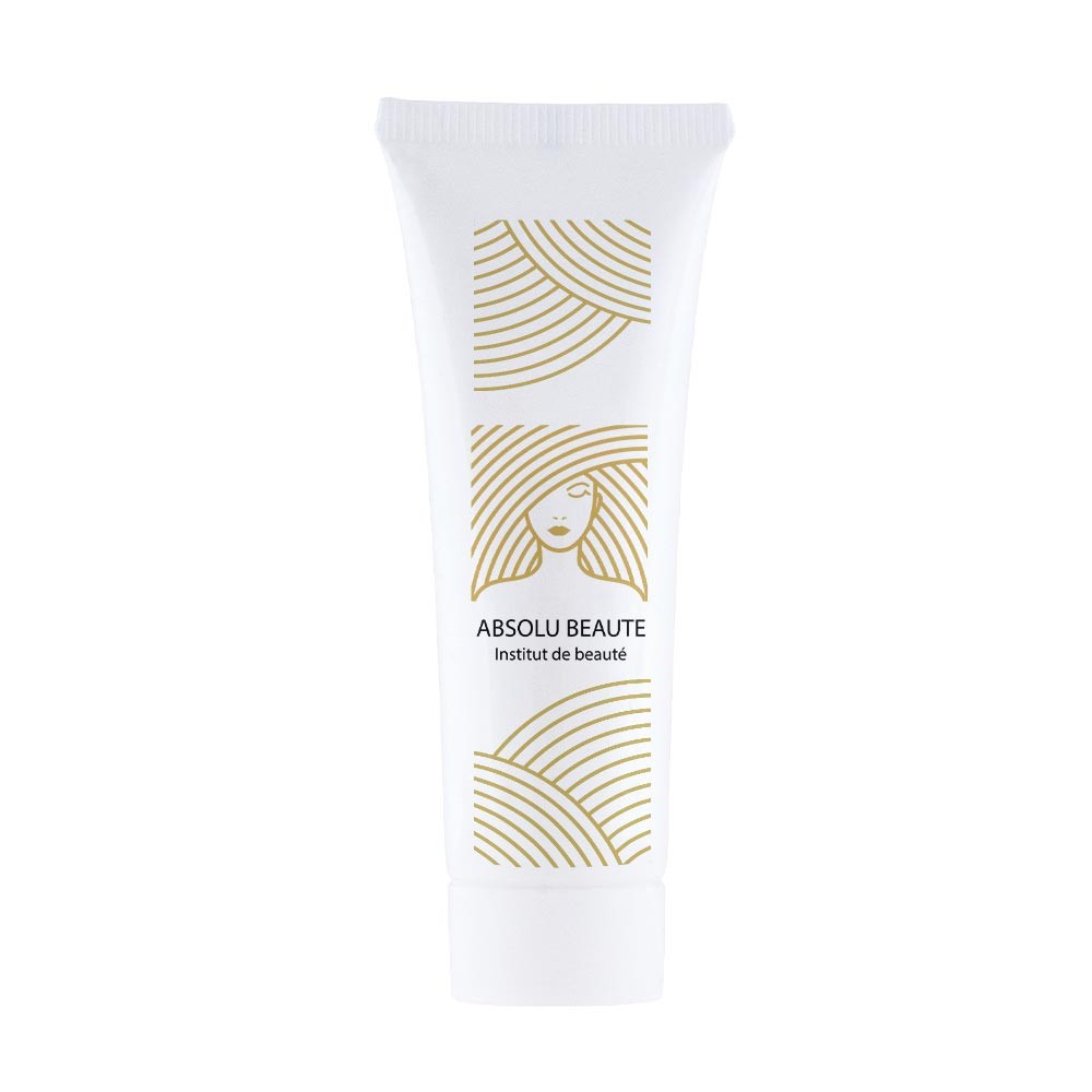 Tubo di crema solare SPF 30 - Valleve stampato con logo