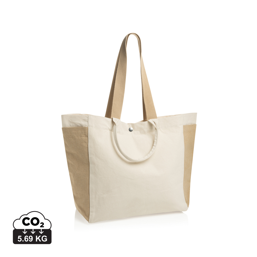 BEAU AWARE™ shopper tuttofare in tela riciclata da 400gsm