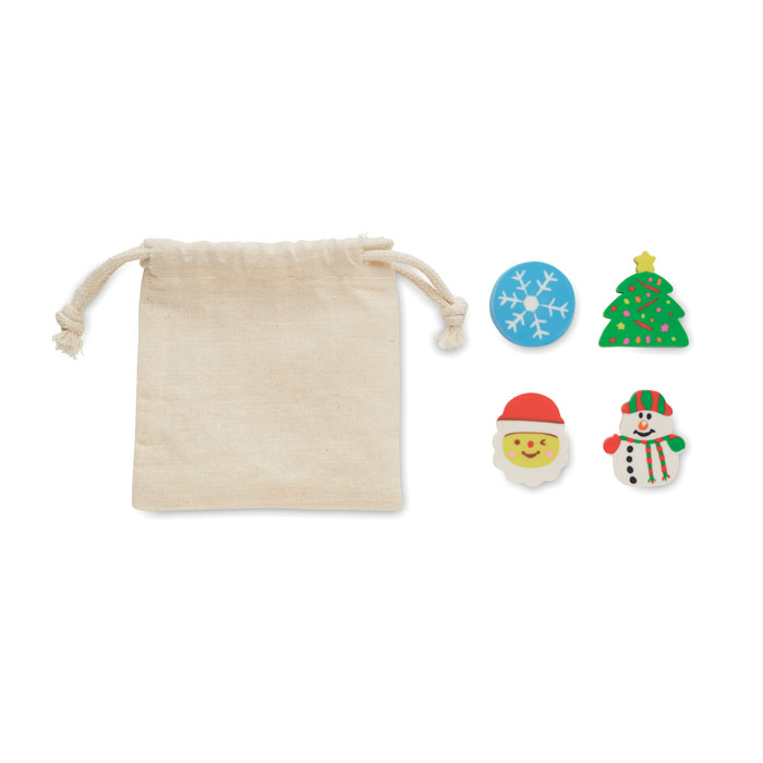 Set di Gomme di Natale