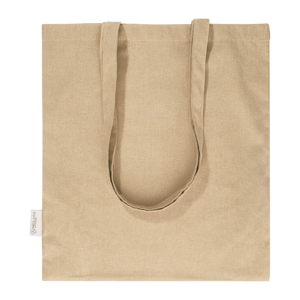 Shopper Totepex Hue in cotone riciclato e RPET da 140 g/m² con logo stampato con logo