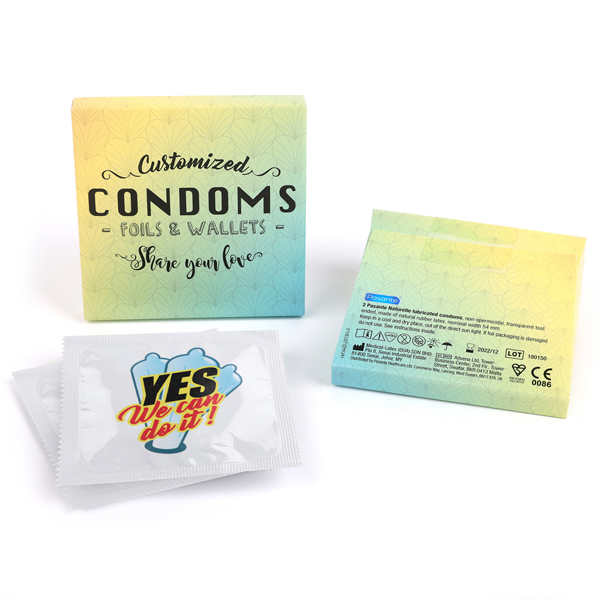 Pacco di preservativi in cartone - Scanno