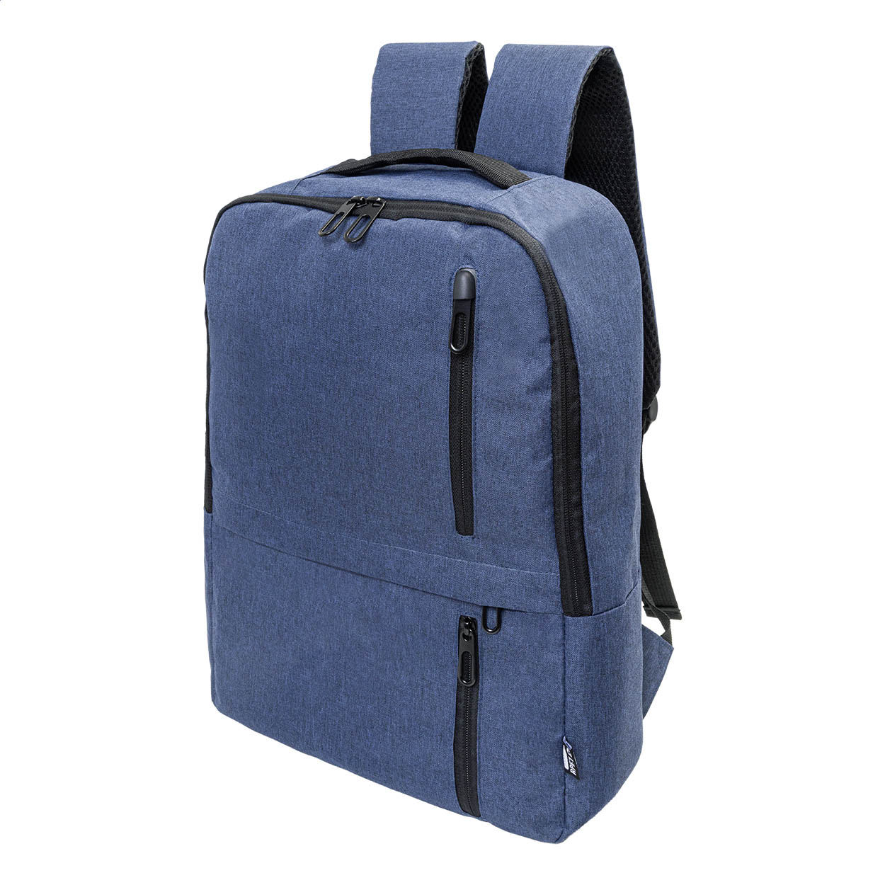Zaino Lauder in RPET 600D con vano laptop e tablet e il tuo logo