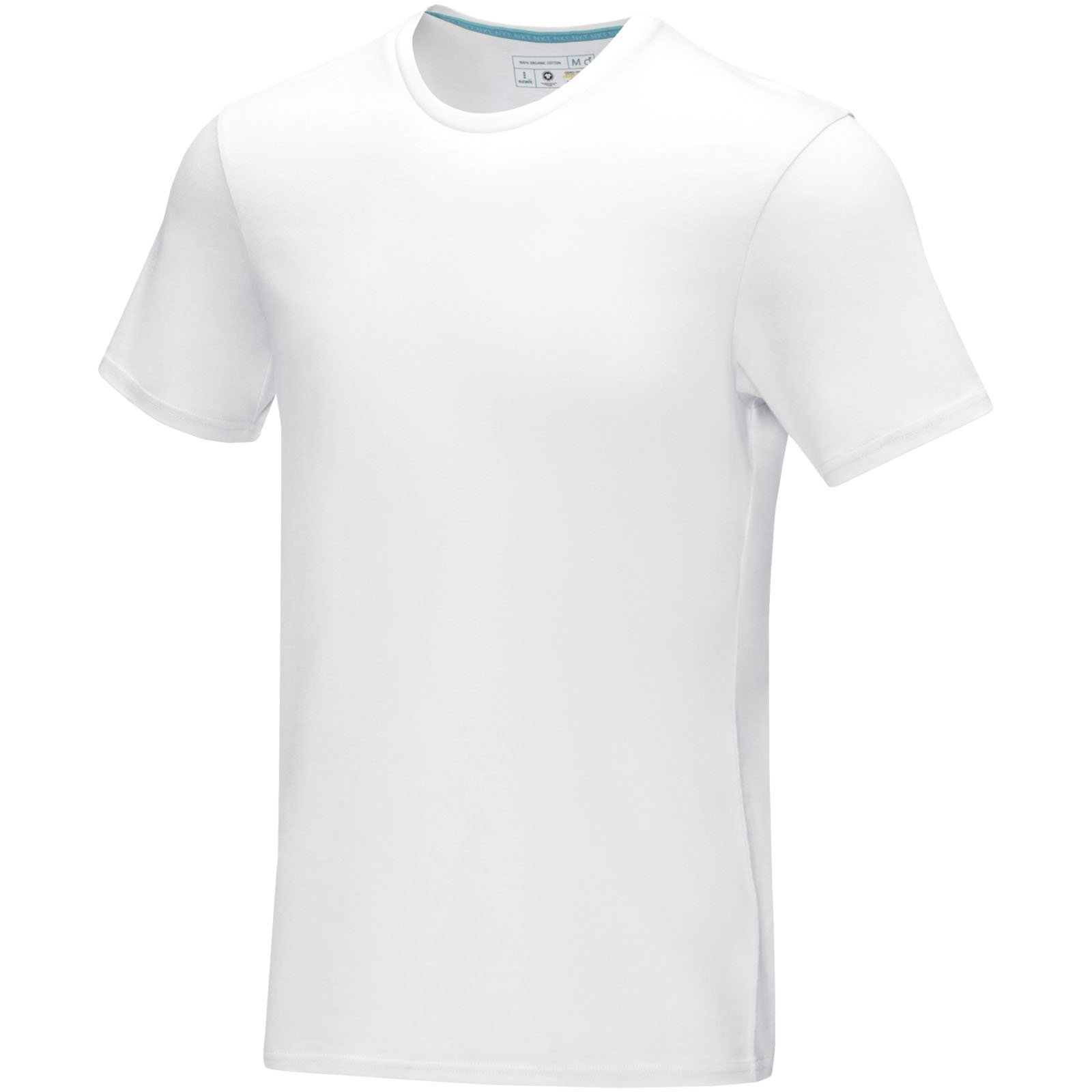 T-Shirt da Uomo Azurite a Maniche Corte in Cotone Organico GOTS - Branzi