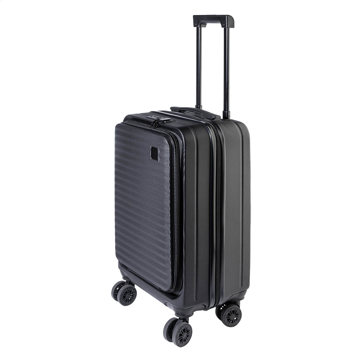 Trolley business MeetMile 20" bagaglio a mano in ABS riciclato, logo stampato con logo