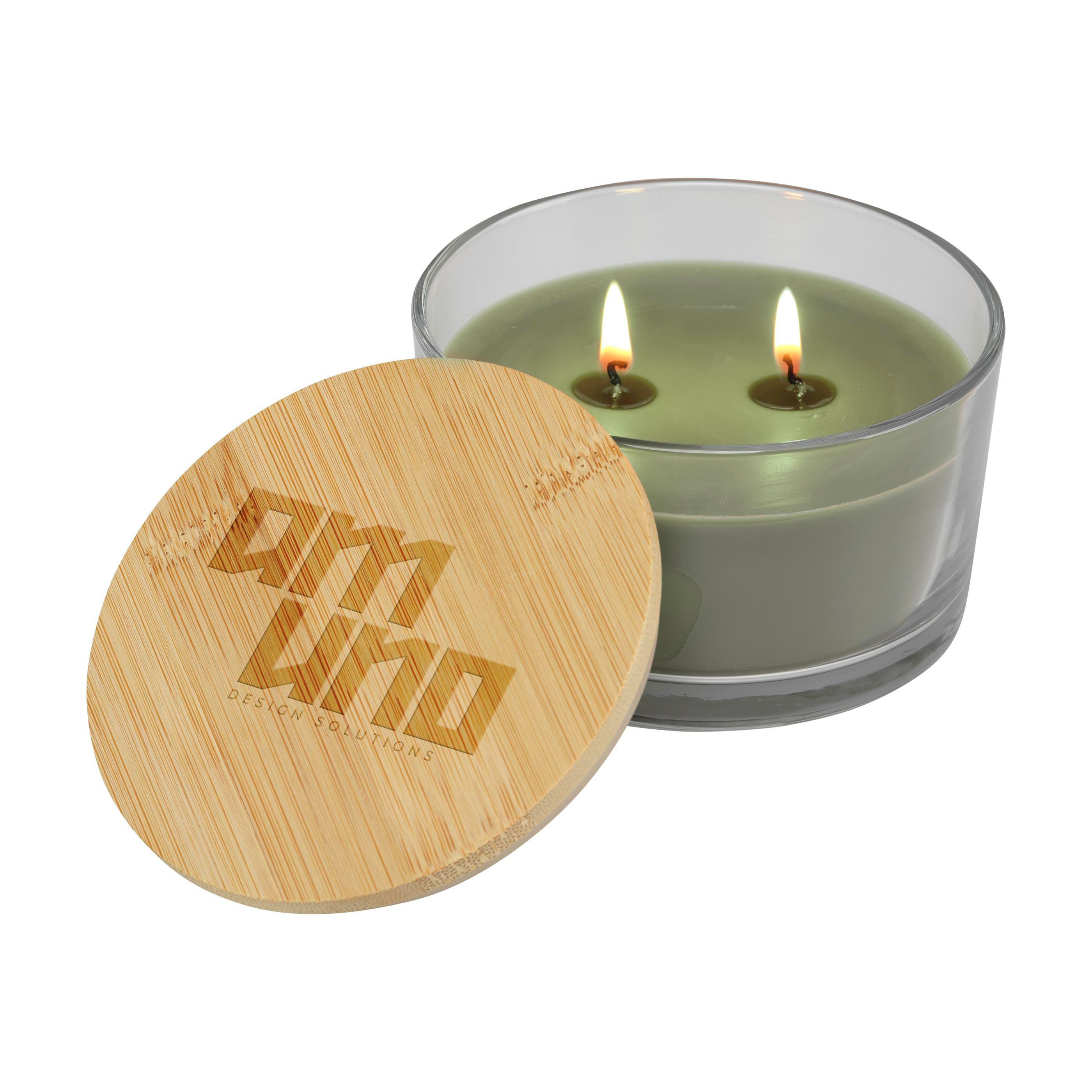 Candela Atmosferica Profumo di Natura - Florenz stampato con logo