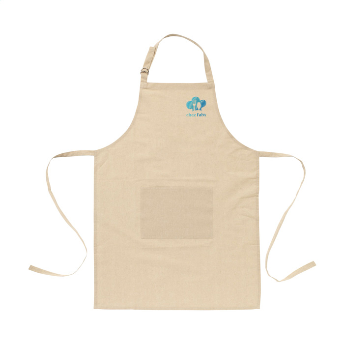 Grembiule da cucina ricamato in cotone 180 gr/m² - Etania