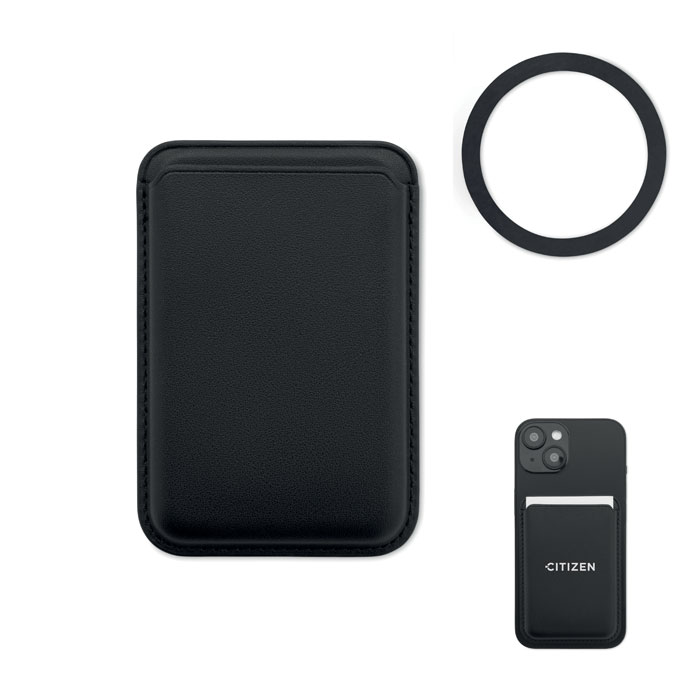 Porta carte magnetico