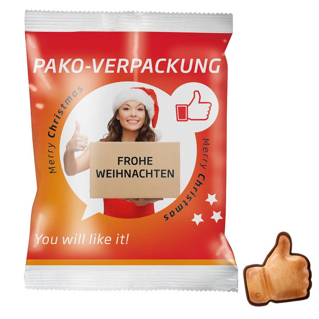 Biscotti leggeri in sacchetto stampato con logo