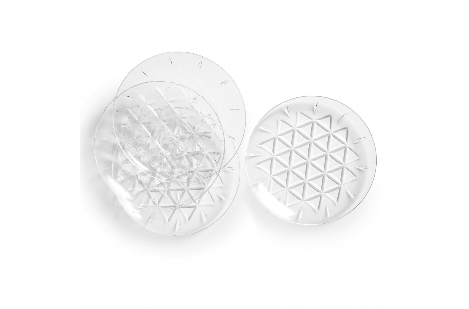 Piatti di acrilico di lusso stampato con logo