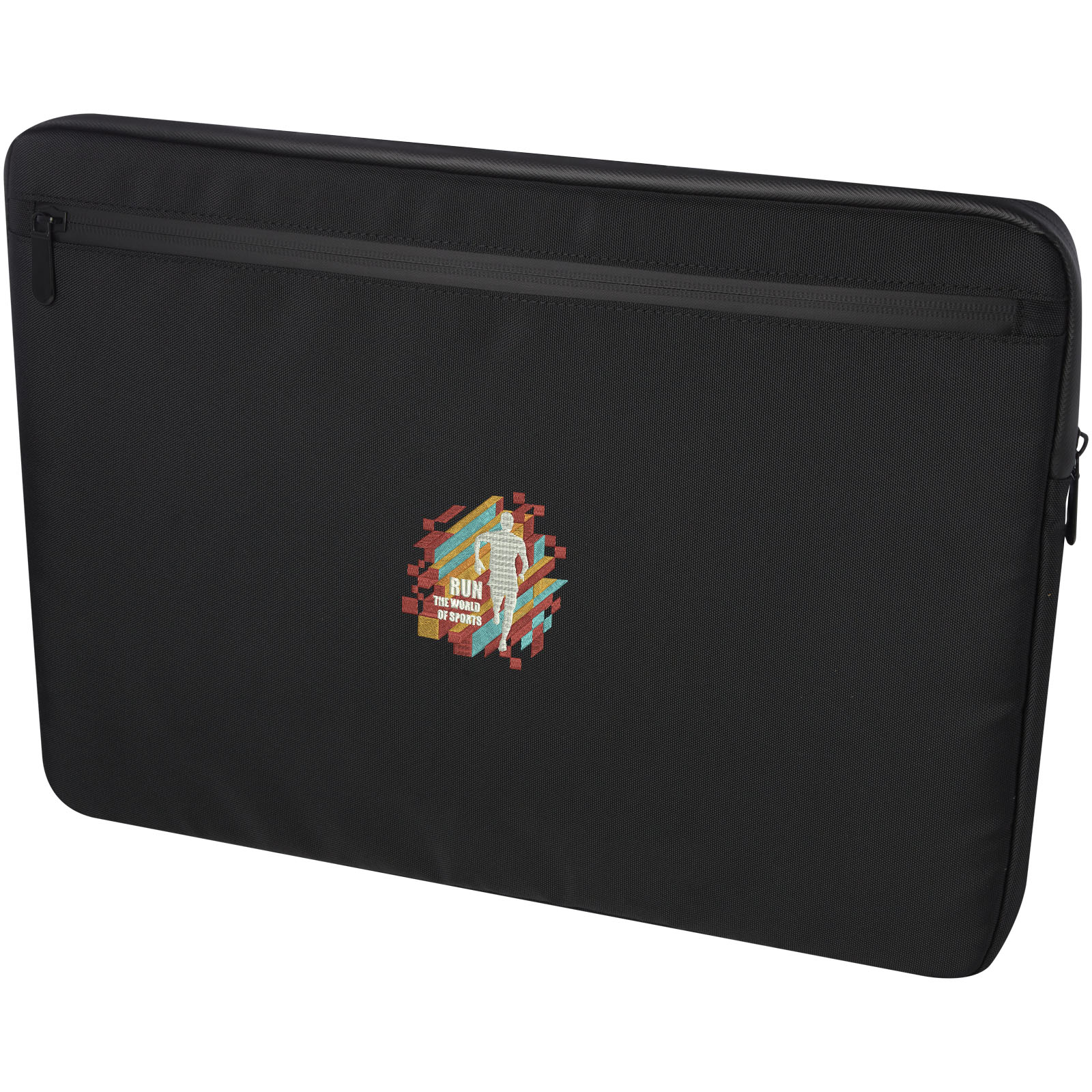 Rinascita 15.6 Custodia per Laptop Riciclata - Trezzano Rosa stampato con logo