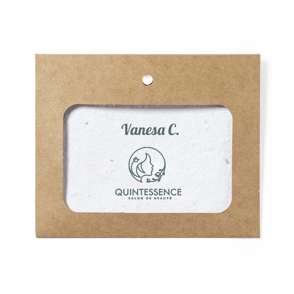 Identificatore di semi di fiori in cartone riciclato - Viadana