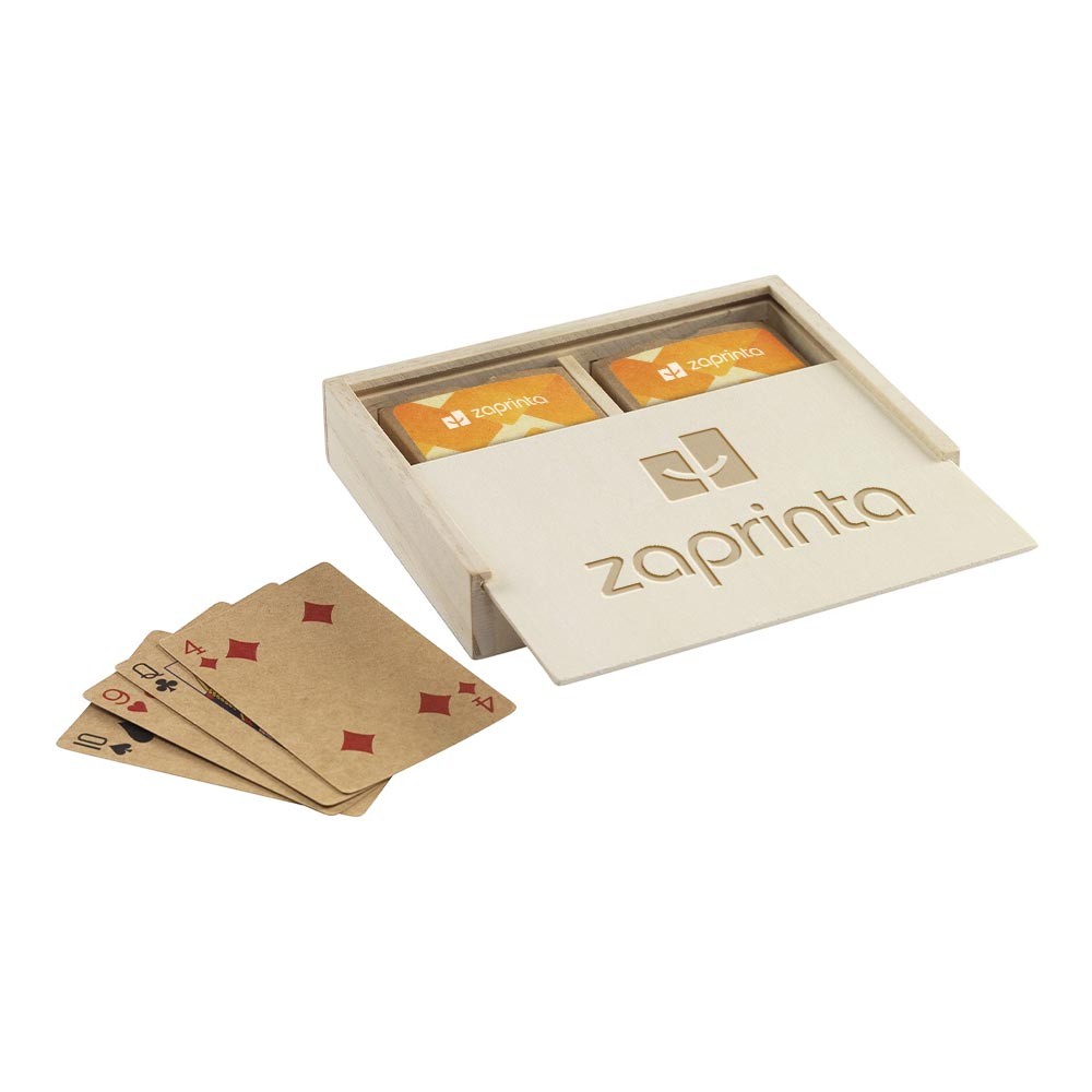 Carte da Gioco Doppio Mazzo Riciclato - Montalcino