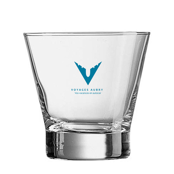 Bicchiere d'acqua conico personalizzato 250 ml - Sickle