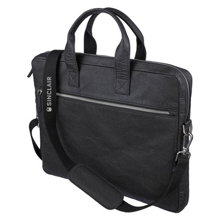 Borsa per laptop in pelle di pomodoro - Grosotto