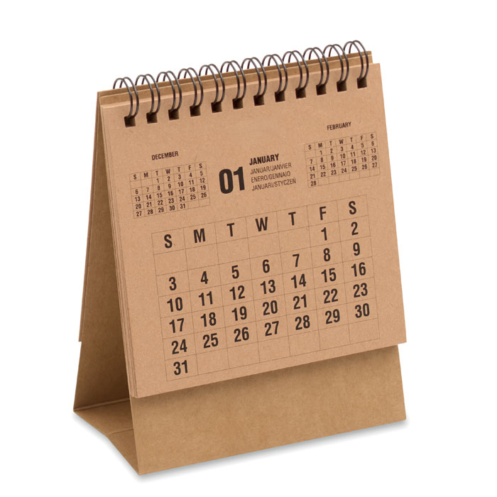 Calendario da scrivania per 4 anni