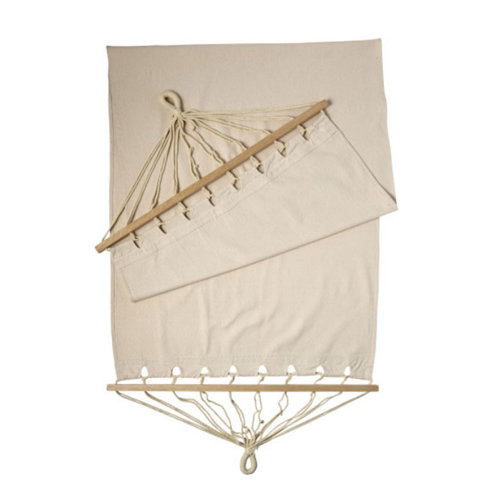 Amaca in tela di poliestere con bordi in legno - Pienza