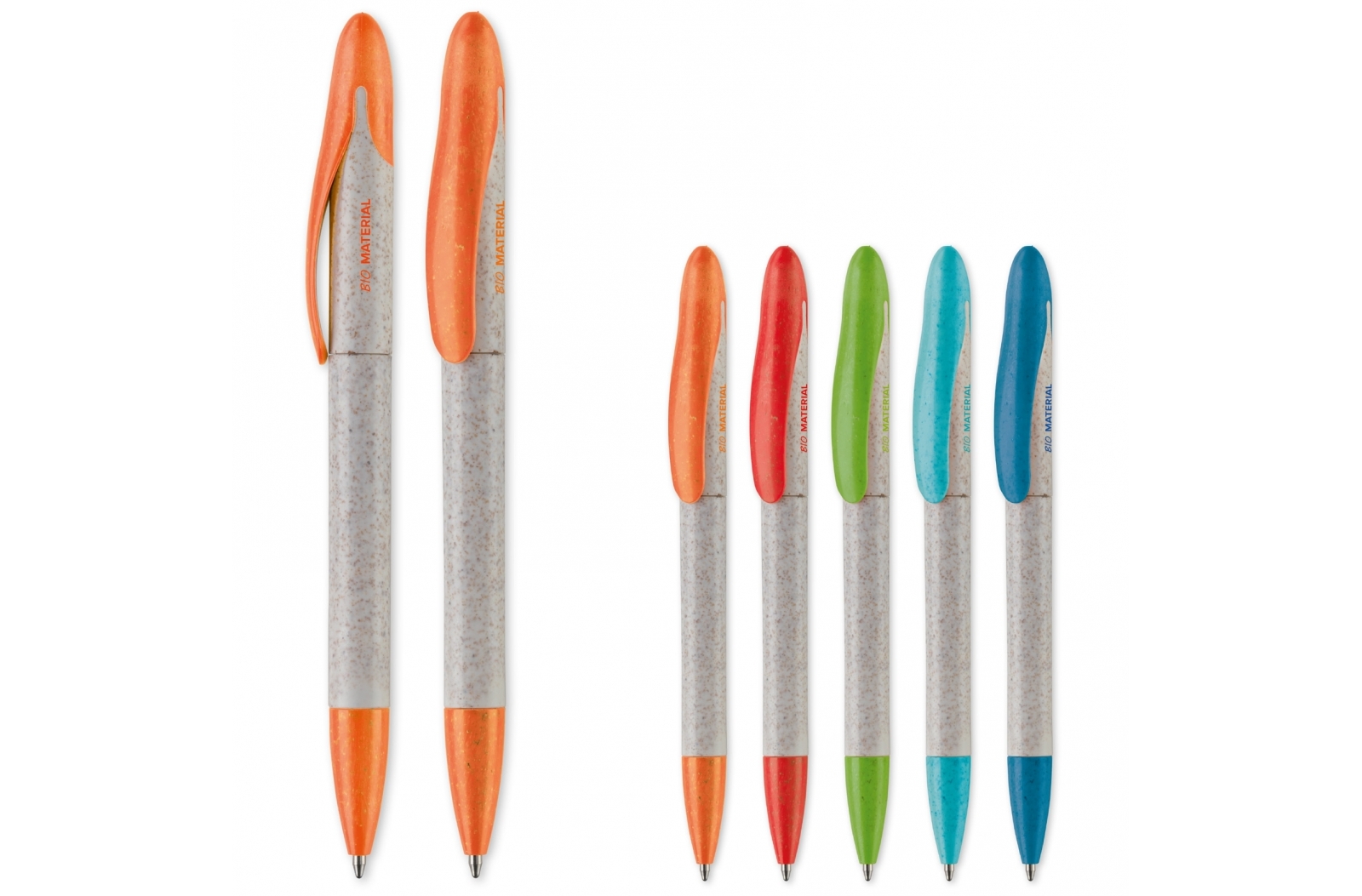 Penna a sfera Speedy in paglia di grano - Lajatico