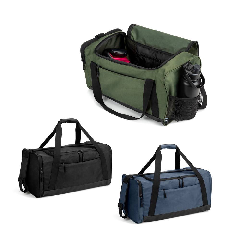 FARO. Borsa sportiva in poliestere riciclato ad alta densità di 600D