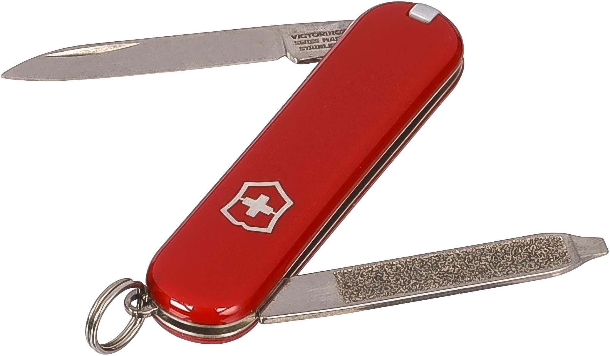 Coltellino Multifunzione Rosso - Verdello stampato con logo