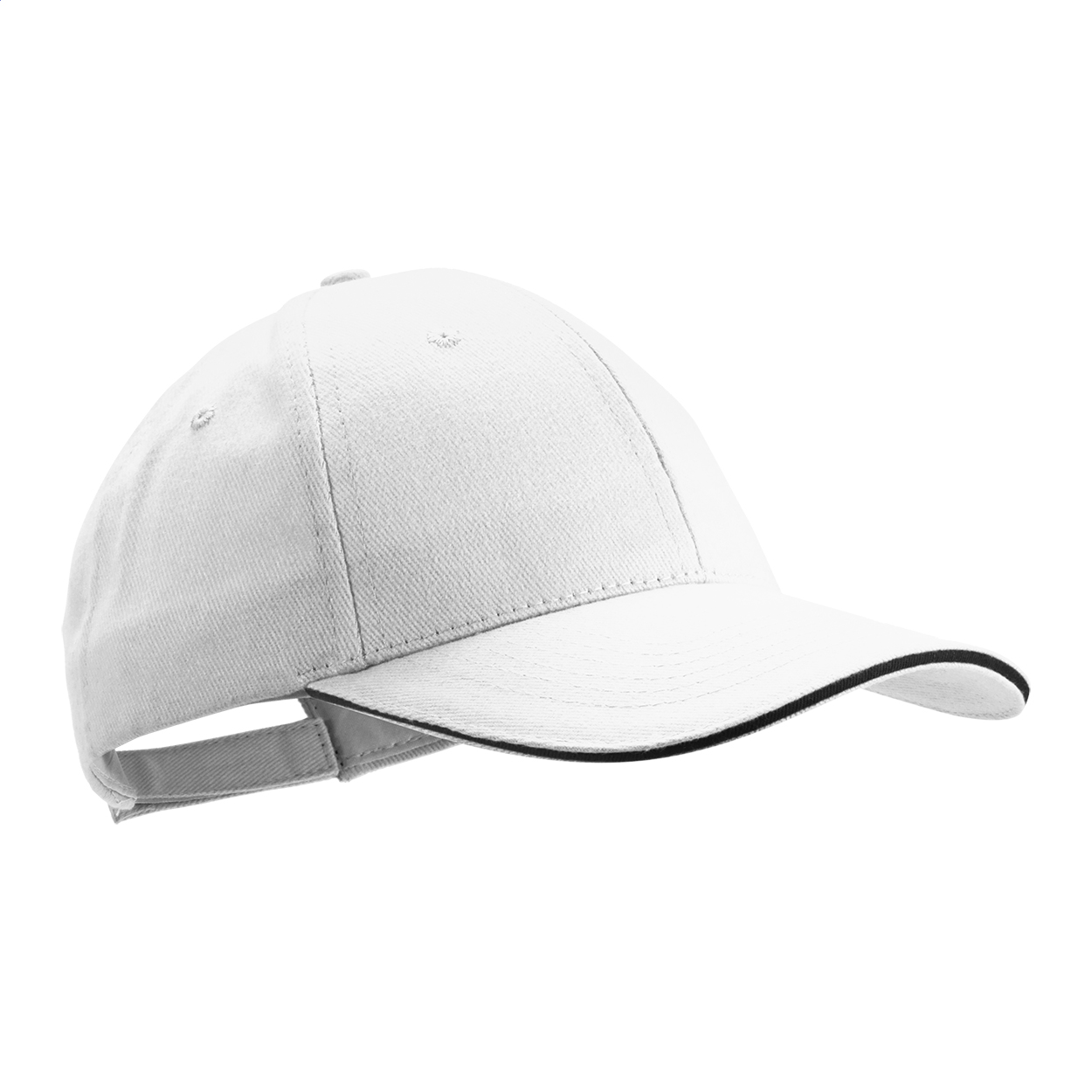 Cappellino da baseball Rivera personalizzato in cotone spazzolato, 6 pannelli