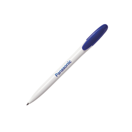 Penna a sfera BAY B500 BC con finitura lucida e inchiostro blu - Grassobbio