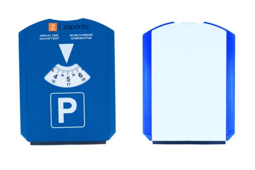 Raschiaghiaccio con carta parcheggio - Binasco