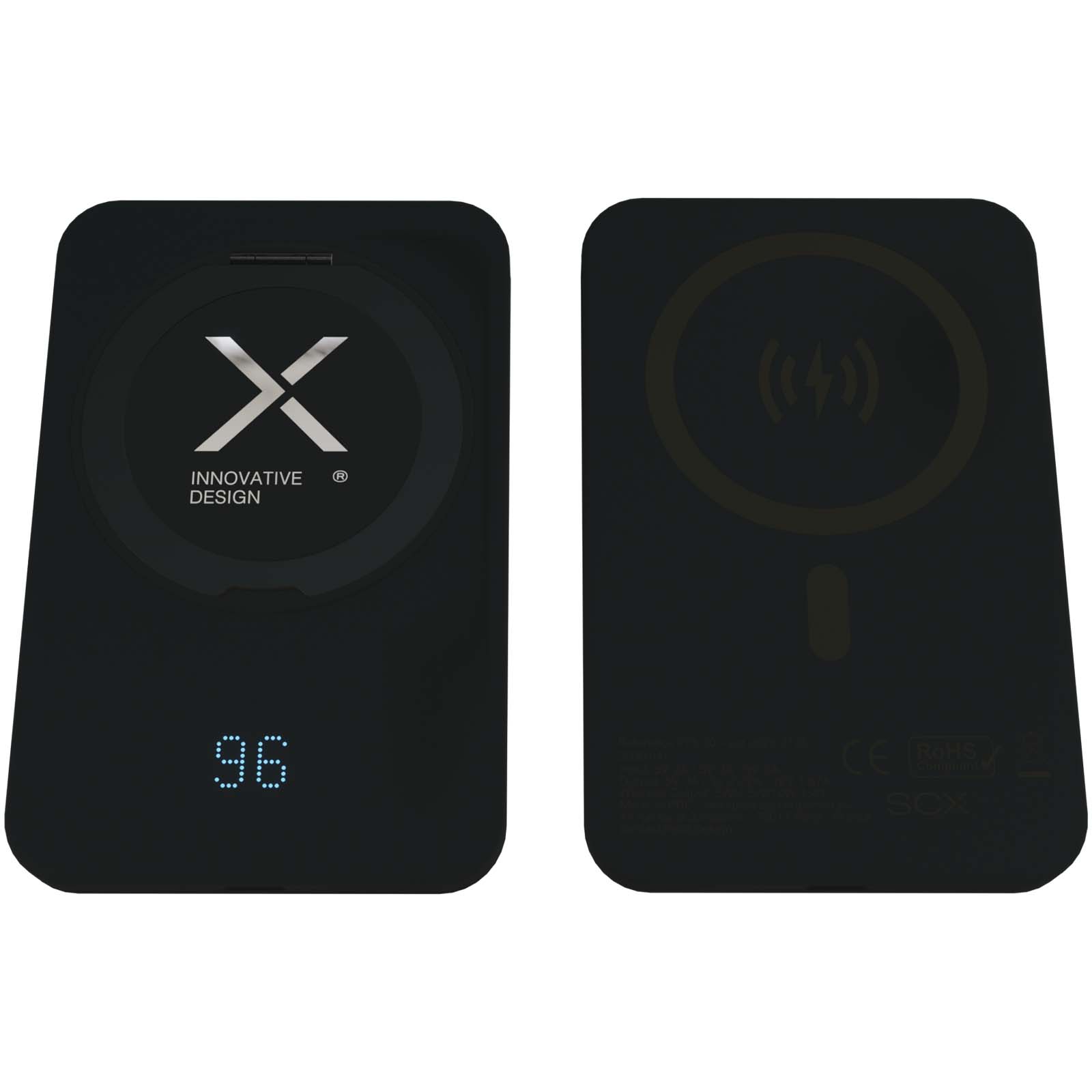 SCX.design P28 powerbank da 5000 mAh con anello pieghevole