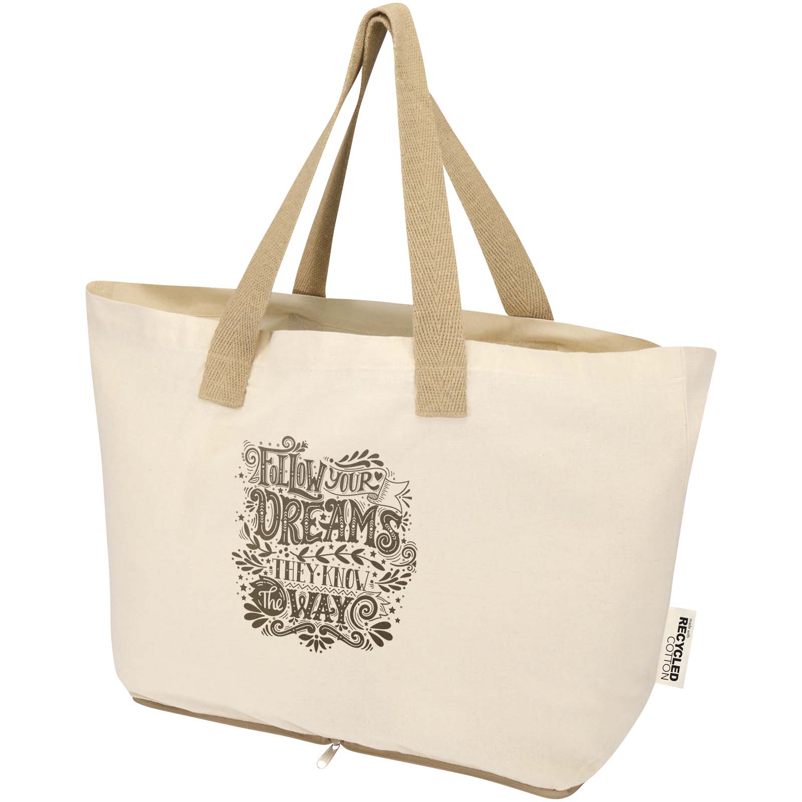 Borsa Pieghevole Eco Sierra - Sotto il Monte Giovanni XXIII stampato con logo