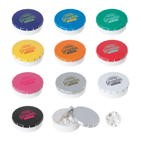 Contenitore Rotondo Click - Casatisma stampato con logo