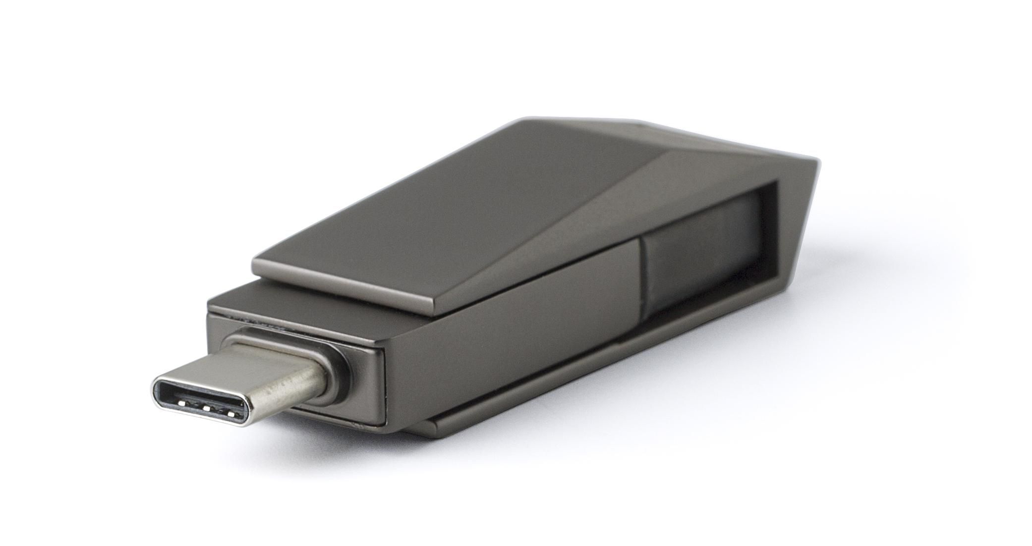 Chiavetta USB a Lega di Zinco Doppia Interfaccia - Villa Carcina