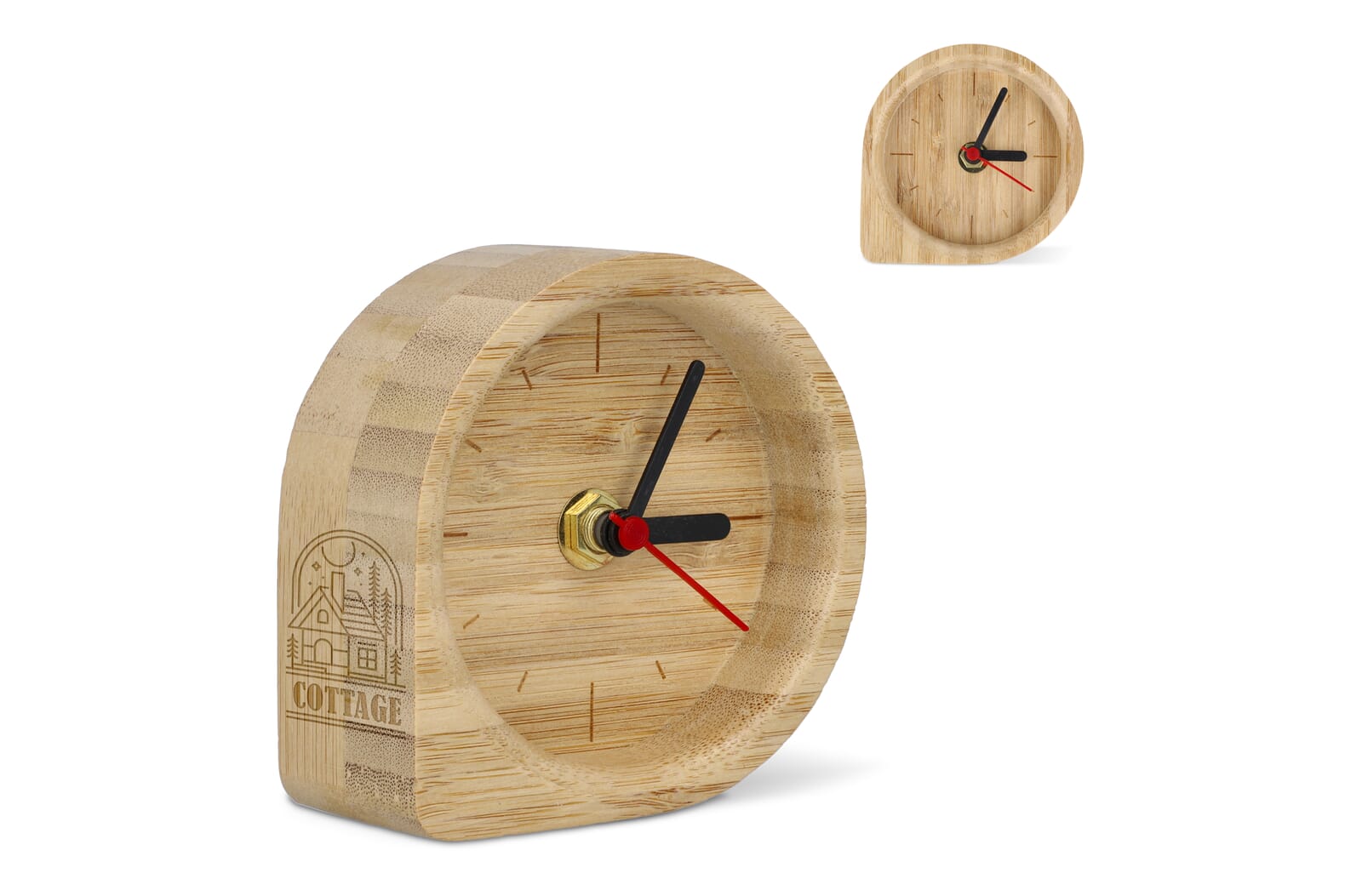 Orologio da Scrivania Goccia di Bambù - Barga
