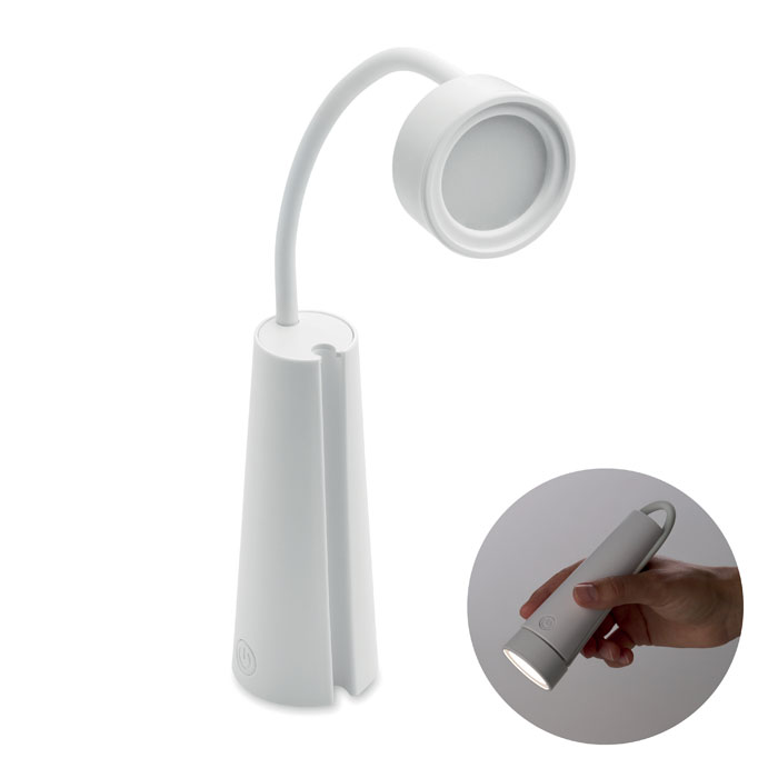 Lampada da scrivania e torcia 2 in 1